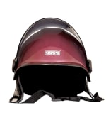 Buy Dass Wine Red Roadie Open Face Helmet on 0 % discount