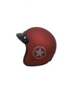 Buy Ergo Open Face Helmet Jetstar-Matt-Red on 25.00 % discount