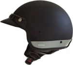 Buy Ergo Tourismo Motorbike open face Helmet - L(DULL BLACK) on 25.00 % discount