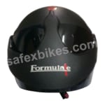 Buy Formulate - Open Face Helmet (Black with cherry graphics) [Size : 580 mm] on 40.00 % discount