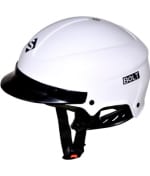 Buy Saviour Bolt open face Matt Unisex Helmet - Textured White Matt on 0 % discount