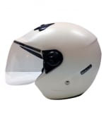 Buy Saviour Bullit Unisex Open Face helmet - White on 0 % discount