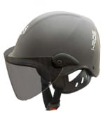 Buy Saviour i-Ride - Open Face Novelty Helmets - Grey Matt with Tinted Visor [Large - 580mm] on 40.00 % discount