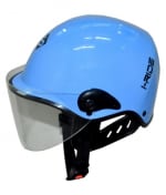 Buy Saviour i-Ride - Open Face Novelty Helmets - Blue Sky with Clear Visor [Large - 580mm] on 0 % discount