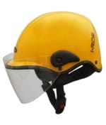 Buy Saviour i-Ride - Open Face Novelty Helmets - Yellow with Clear Visor (Large - 580mm) on 0 % discount