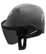 Buy Saviour i-Ride - Open Face Novelty Helmets - Grey Geny with Tinted Visor [Large - 580mm] on 0 % discount