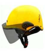 Buy Saviour i-Ride - Open Face Novelty Helmets - Yellow Lemon with Tinted Visor [Large - 580mm] on 0 % discount
