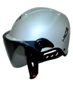 Buy Saviour i-Ride - Open Face Novelty Helmets - Silver with Tinted Visor [Large - 580mm] on 0 % discount