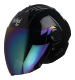 Buy OPEN FACE HELMET SBA-3 GLOSSY BLACK (500MM) STEELBIRD AIR on 0 % discount