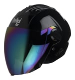 Buy OPEN FACE HELMET SBA-3 GLOSSY BLACK (600MM) STEELBIRD AIR on 32.00 % discount