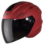 Buy OPEN FACE HELMET SBA-6 FUZE MAT SPORTS RED (580MM) STEELBIRD AIR on 0 % discount