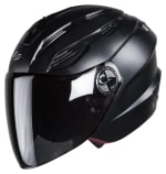 Buy OPEN FACE HELMET SBA-6 ELA DASHING BLACK HIGN on 0 % discount