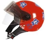 Buy HELMET SB-2 STEELBIRD OPEN FACE ICY RED on 0 % discount