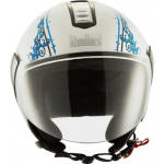 Buy HELMETSB-33 STEELBIRD OPEN FACE EVE DASHING ELEGANCE WHITE WITH BLUE on 0 % discount