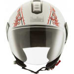 Buy HELMETSB-33 STEELBIRD OPEN FACE EVE DASHING ELEGANCEWHITE WITH RED on 0 % discount