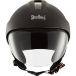 Buy HELMET SB-35 STEELBIRD OPEN FACE CRUZE NATURAL WITH PEAK on 0 % discount