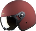 Buy OPEN FACE HELMET ARES A-5 AVIATOR MAT MAROON (580MM) STEELBIRD on 0 % discount