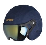 Buy OPEN FACE HELMET ARES A-5 ADMIRAL WITH GOLD VISOR (620MM) STEELBIRD on 0 % discount