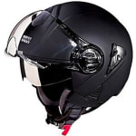 Buy HELMET DOWNTOWN OPEN FACE BLACK STUDDS on 0 % discount