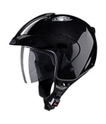 Buy HELMET KS-1 METRO OPEN FACE BLACK STUDDS on 0 % discount