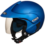 Buy OPEN FACE HELMET MARSHALL MATT BLUE STUDDS on 0 % discount