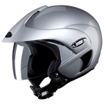 Buy OPEN FACE HELMET MARSHALL SILVER GREY STUDDS on 0 % discount