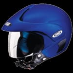 Buy OPEN FACE HELMET MARSHALL FLAME BLUE (580MM) STUDDS on 0 % discount