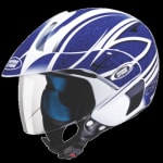 Buy OPEN FACE HELMET MARSHALL D3 DECOR WHITE N1 (600MM) STUDDS on 0 % discount