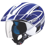 Buy OPEN FACE HELMET MARSHALL D3 DECOR WHITE N1 STUDDS on 0 % discount
