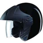 Buy HELMET NINJA CONCEPT OPEN FACE BLACK (580MM) STUDDS on 0 % discount