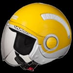 Buy OPEN FACE HELMET NANO 560 WHITE YELLOW (560MM) STUDDS on 0 % discount