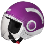 Buy OPEN FACE HELMET NANO 560 PURPULE STUDDS on 0 % discount
