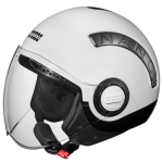 Buy OPEN FACE HELMET NANO 560 BLACK WHITE STUDDS on 0 % discount