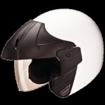 Buy OPEN FACE HELMET NINJA CONCEPT WHITE (570MM) STUDDS on 0 % discount