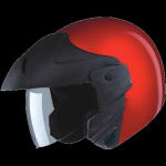 Buy OPEN FACE HELMET NINJA CONCEPT CHERRY RED (580MM) STUDDS on 0 % discount