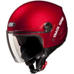 Buy HELMET TRACK SUPER OPEN FACE CHERRY RED (580MM) STUDDS on 0 % discount