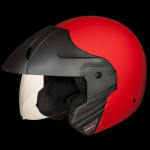 Buy OPEN FACE HELMET NINJA CONCEPT ECO MATT SPORTS RED (570MM) STUDDS on 0 % discount