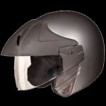 Buy OPEN FACE HELMET NINJA CONCEPT ECO GUN GREY (570MM) STUDDS on 0 % discount