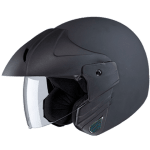 Buy OPEN FACE HELMET NINJA CONCEPT ECO MATT BLACK STUDDS on 0 % discount