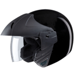 Buy OPEN FACE HELMET NINJA CONCEPT ECO BLACK STUDDS on 0 % discount