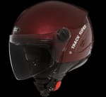 Buy OPEN FACE HELMET TRACK SUPER WINE RED (600MM) STUDDS on 0 % discount
