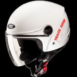 Buy OPEN FACE HELMET TRACK SUPER WHITE (570MM) STUDDS on 0 % discount