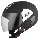 Buy OPEN FACE HELMET CUB 07 BLACK STUDDS on 0 % discount