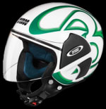Buy OPEN FACE HELMET CUB D3 DECOR WHITE N3 (580MM) STUDDS on 0 % discount
