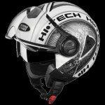 Buy OPEN FACE HELMET DOWNTOWN D2 DECOR WHITE N4 (600MM) STUDDS on 0 % discount