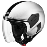 Buy OPEN FACE HELMET FEMM 540 WHITE STUDDS on 0 % discount