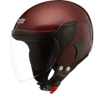 Buy OPEN FACE HELMET FEMM SUPER 540 WINE RED STUDDS on 0 % discount