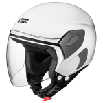 Buy OPEN FACE HELMET FEMM SUPER 540 WHITE STUDDS on 0 % discount