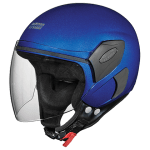 Buy OPEN FACE HELMET FEMM SUPER 540 FLAME BLUE STUDDS on 0 % discount