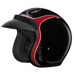 Buy OPEN FACE HELMET JETSTAR CLASSIC D4 DECOR STUDDS on 0 % discount